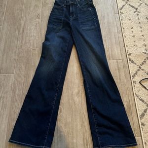 Veronica Beard Crosbie Wide Leg Jeans in Astro - Size 25.